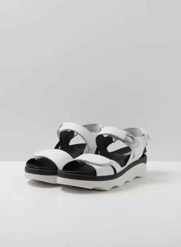 Sandalen|Wolky Medusa wit leer