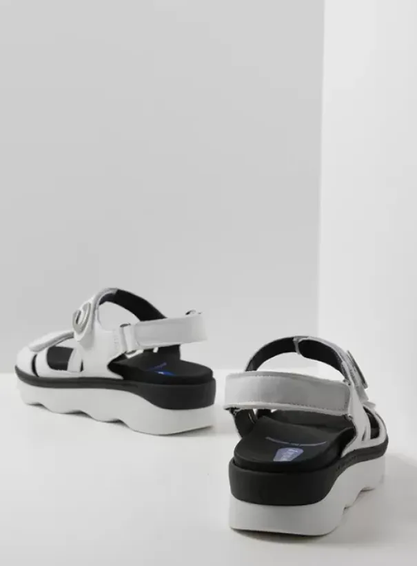 Sandalen|Wolky Medusa wit leer