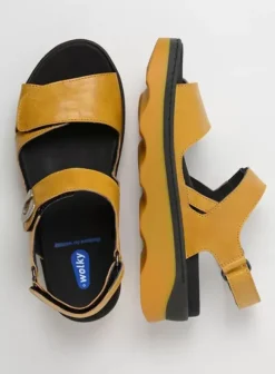 Sandalen|Wolky Medusa amber leer