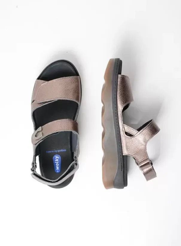 Sandalen|Voorjaar/zomer|Wolky Medusa brons leer
