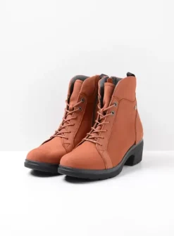 Hielspoor|Biker boots|Wolky Midi terra nubuck