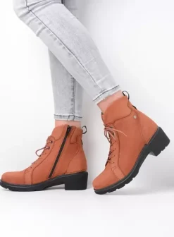 Hielspoor|Biker boots|Wolky Midi terra nubuck