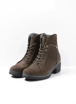 Hielspoor|Biker boots|Wolky Midi cactus nubuck