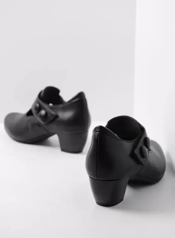 Hallux Valgus|Pumps|Wolky Midori F2F zwart biocare