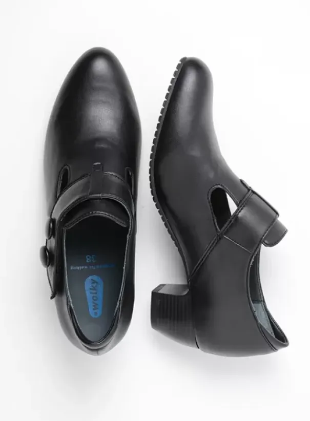Hallux Valgus|Pumps|Wolky Midori F2F zwart biocare