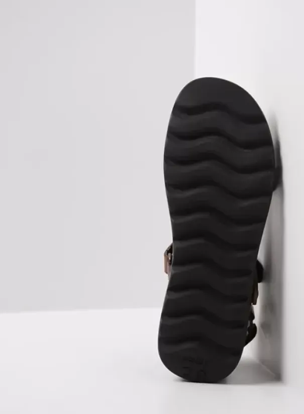 Sandalen|Wolky Mile cognac leer