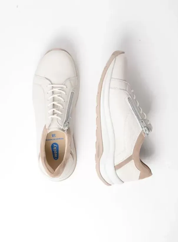 Veterschoenen|Voorjaar/zomer|Wolky Milton gebroken wit/safari nubuck