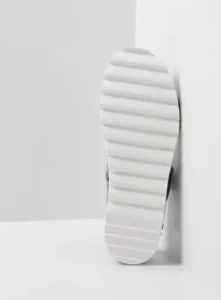 Sandalen|Wolky Minori zilvergrijs leer