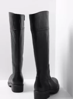 Laarzen|Wolky Moher zwart leer