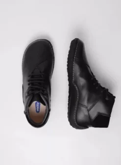 Veterschoenen|Wolky Mokola zwart leer