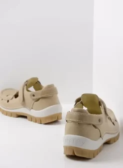 Bandschoenen|Voorjaar/zomer|Wolky Move beige leer