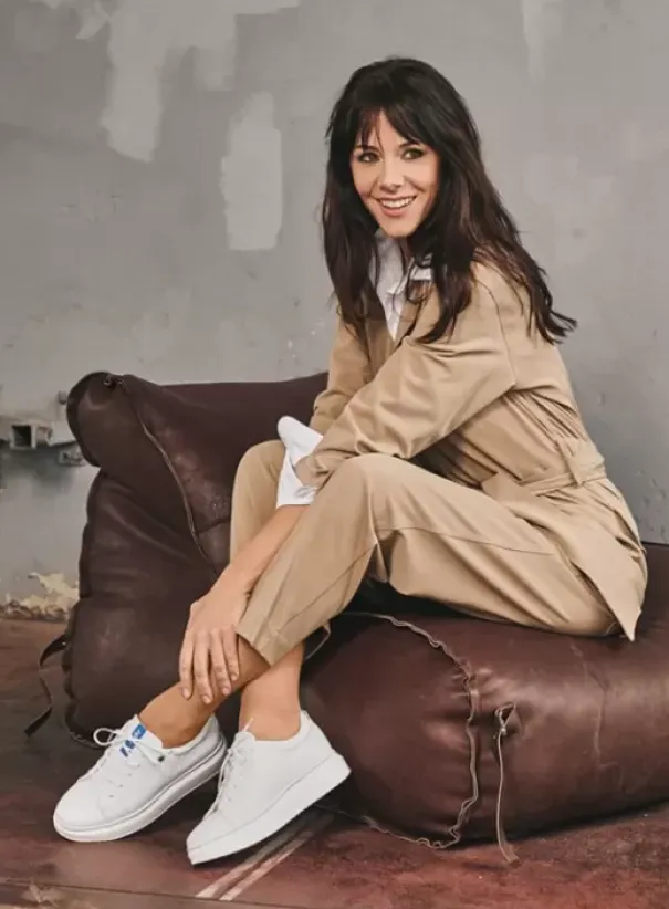 Sneakers|Veterschoenen|Wolky Move it wit leer