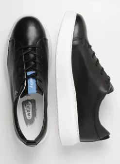 Hallux Valgus|Veterschoenen|Wolky Move it HV zwart leer