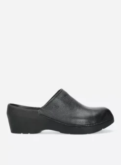 Klompen|Voorjaar/zomer|Wolky Multi Clog zwart leer