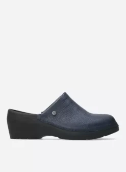 Klompen|Voorjaar/zomer|Wolky Multi Clog blauw leer