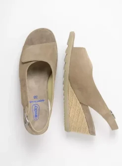 Sandalen|Voorjaar/zomer|Wolky Murcia taupe suede