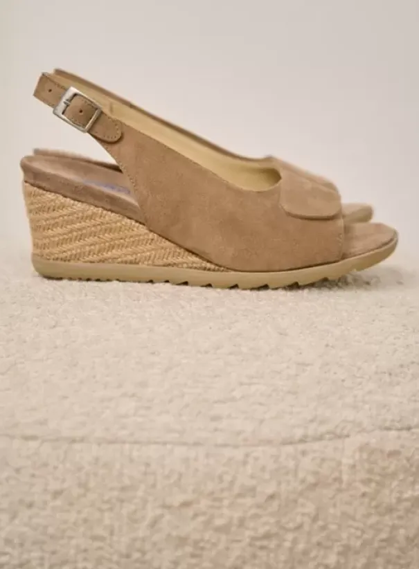 Sandalen|Voorjaar/zomer|Wolky Murcia taupe suede