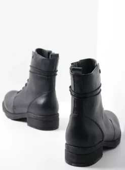 Hallux Valgus|Biker boots|Wolky Murray HV blauw leer