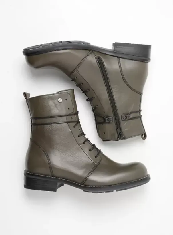 Volle voeten|Biker boots|Wolky Murray XW cactus leer