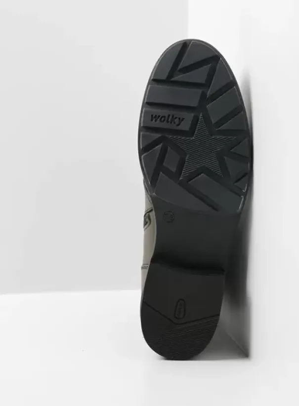 Volle voeten|Biker boots|Wolky Murray XW cactus leer