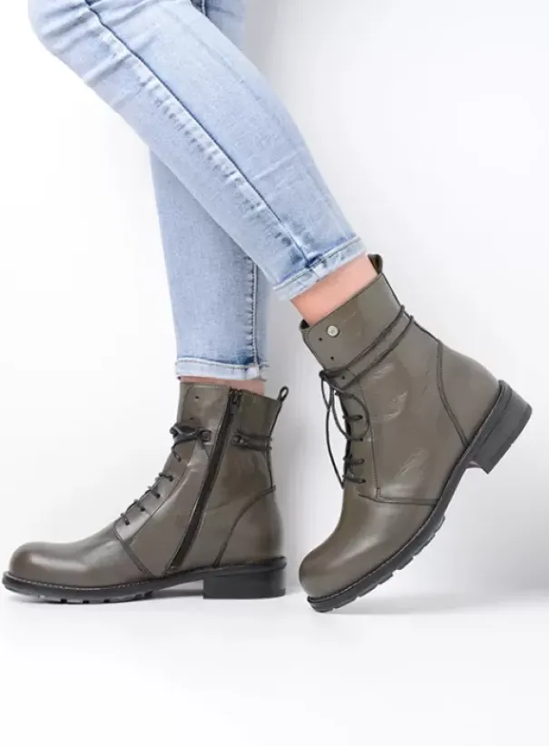 Volle voeten|Biker boots|Wolky Murray XW cactus leer