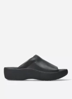 Slippers|Voorjaar/zomer|Wolky Nassau zwart leer