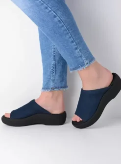 Slippers|Voorjaar/zomer|Wolky Nassau denim nubuck