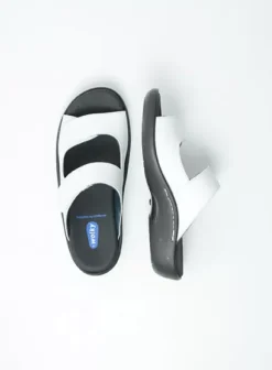 Slippers|Voorjaar/zomer|Wolky Nepeta wit leer