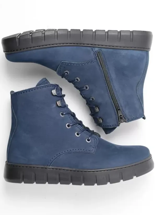 Volle voeten|Laarzen|Wolky New Wave denim nubuck
