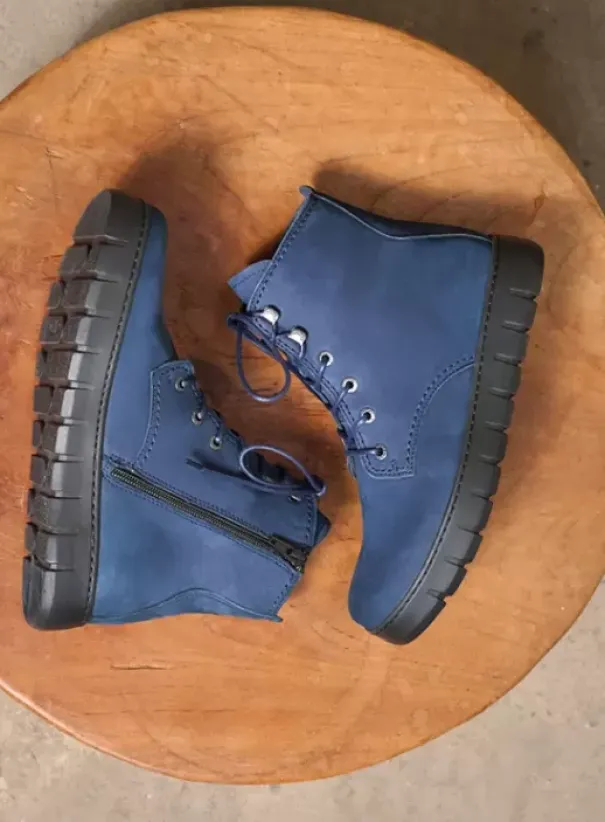 Volle voeten|Laarzen|Wolky New Wave denim nubuck