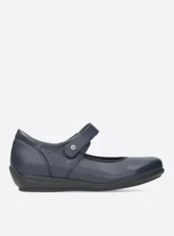 Hallux Valgus|Bandschoenen|Wolky Noble F2F blauw biocare