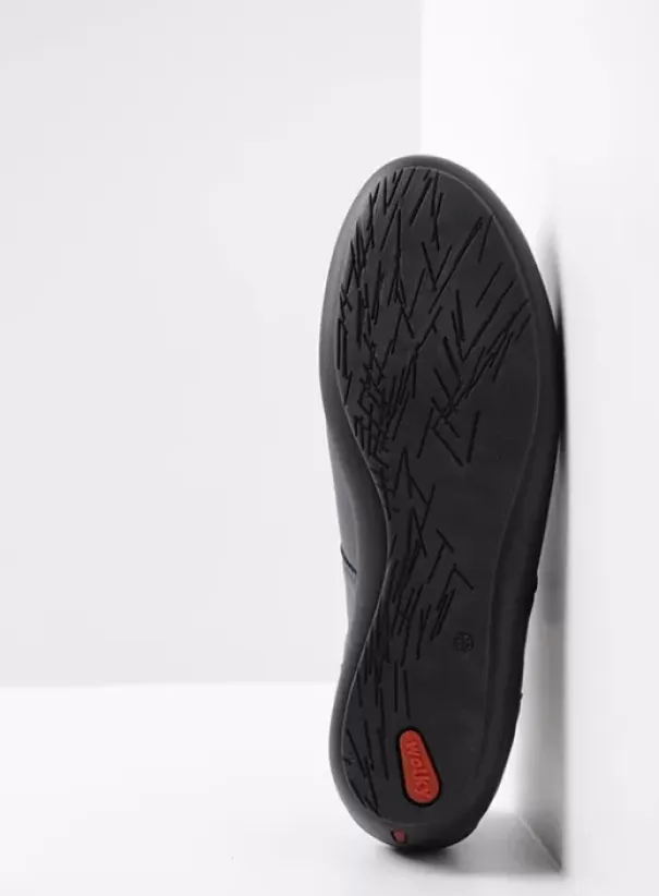 Hallux Valgus|Bandschoenen|Wolky Noble F2F blauw biocare