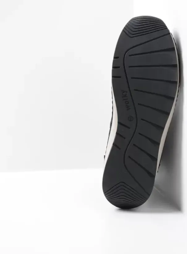 Laarzen|Veterschoenen|Wolky Ocean zwart nubuck