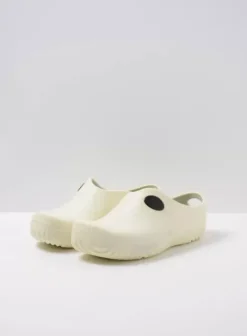 Klompen|Wolky OK Clog-Klomp gebroken wit PU