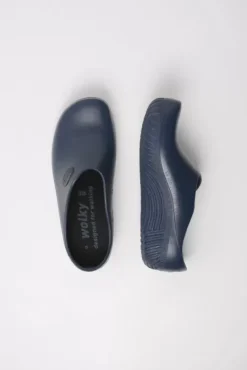 Klompen|Wolky OK Clog-Klomp donkerblauw PU