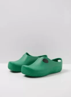 Klompen|Wolky OK Clog-Klomp groen fluor PU