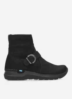 Hielspoor|Wandelschoenen|Wolky Okay zwart nubuck