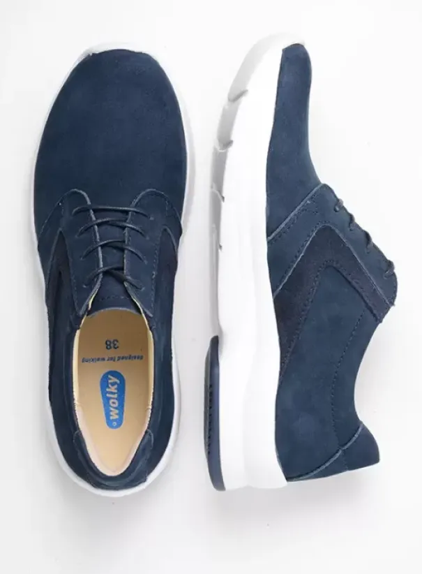 Hallux Valgus|Wandelschoenen|Wolky Omaha HV denim nubuck