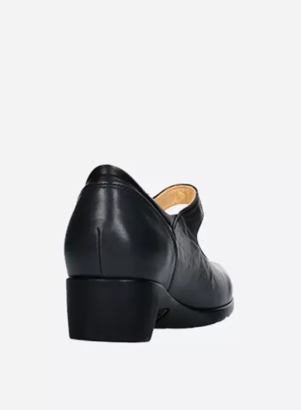 Bandschoenen|Wolky Opal zwart leer