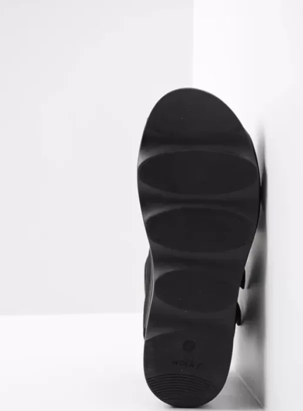 Sandalen|Wolky Oro zwart nubuck