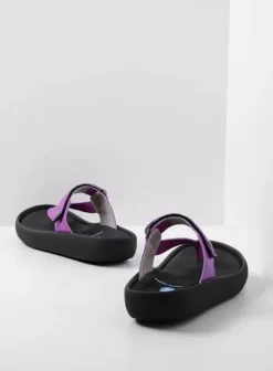 Slippers|Voorjaar/zomer|Wolky Peace fuchsia leer