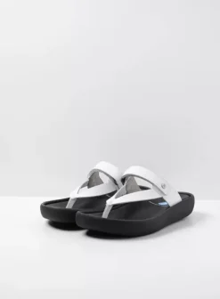 Slippers|Voorjaar/zomer|Wolky Peace wit leer