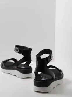 Sandalen|Voorjaar/zomer|Wolky Plata zwart/wit leer