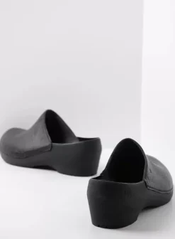 Klompen|Voorjaar/zomer|Wolky PRO-Clog zwart leer
