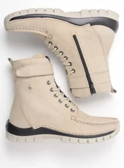 Laarzen|Veterschoenen|Wolky Reach safari nubuck