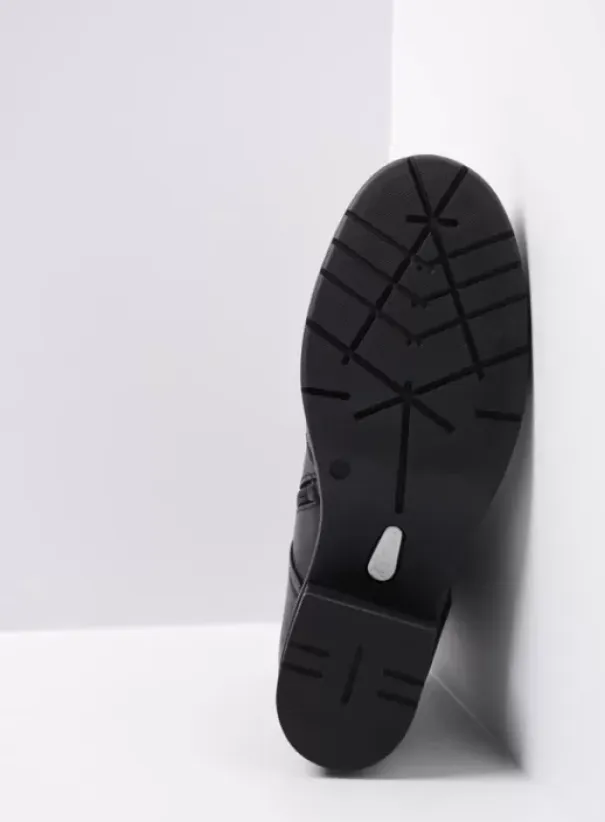 Biker boots|Laarzen|Wolky Red Deer CW zwart leer