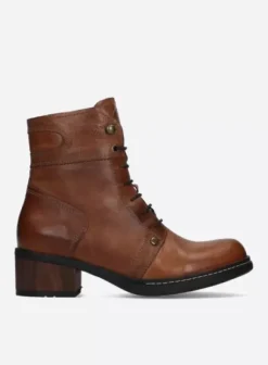 Volle voeten|Biker boots|Wolky Red Deer XW cognac leer