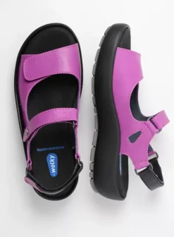 Sandalen|Voorjaar/zomer|Wolky Rio fuchsia leer