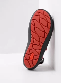 Sandalen|Wolky Rio rood leer