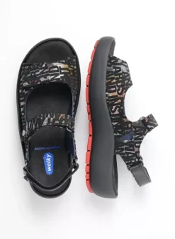 Sandalen|Voorjaar/zomer|Wolky Rio zwart suede